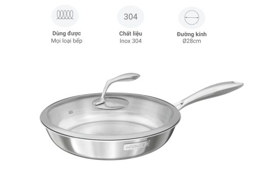 chảo inox kochmax kmp-28