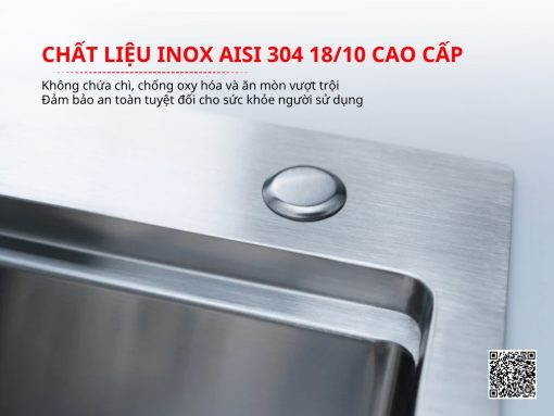 chậu inox nobinox liken nl785 (3)