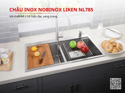 chậu inox nobinox liken nl785 (4)