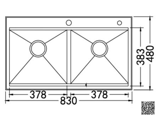 chậu inox nobinox liken nl785 (5)
