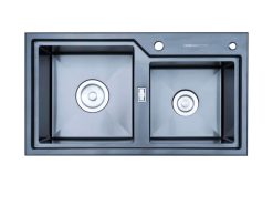 Chậu inox Nobinox Lumia NJ513B