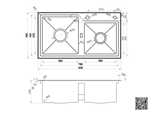chậu inox nobinox lumia nj513b (2)