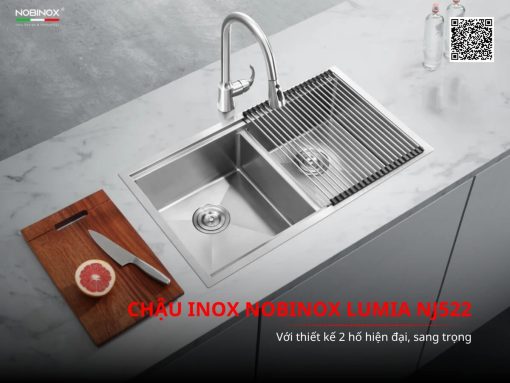 chậu inox nobinox lumia nj524 (2)
