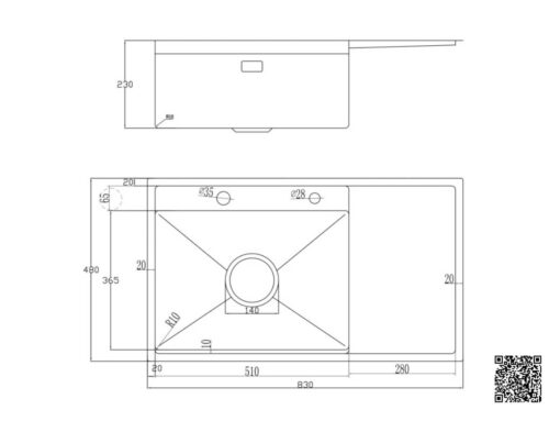 chậu inox nobinox lumia nj558b (5)