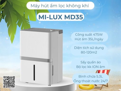 máy hút ẩm và lọc không khí mi-lux md 35 (2)