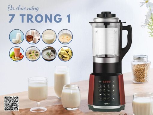 máy làm sữa hạt arber mlsh9w 1.75l (đỏ) (5)