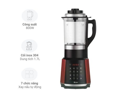 máy làm sữa hạt arber mlsh9w 1.75l (đỏ)