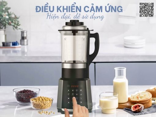 máy làm sữa hạt arber mlsh9w 1.75l (xám) (3)