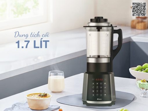 máy làm sữa hạt arber mlsh9w 1.75l (xám) (6)