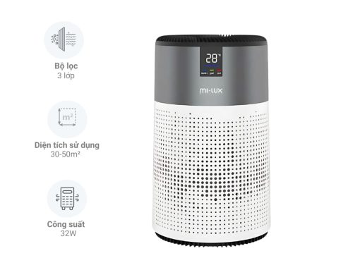 máy lọc không khí miluxury x5