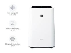 Máy lọc không khí và tạo ẩm Sharp KC-S50-W