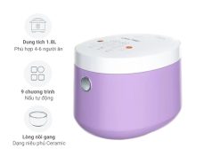 Nồi cơm điện tử Livotec LRC-E8218P