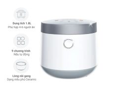 Nồi cơm điện tử Livotec LRC-E8218W