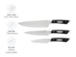 Bộ dao Scanpan Classic 92001800 3 món