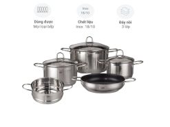 Bộ nồi Elo New Smaragd 5 món