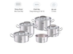 Bộ nồi Fissler Profi 5 món (có quánh)