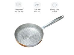 Chảo inox 3 lớp liền thân Kaiyo KIW-6735