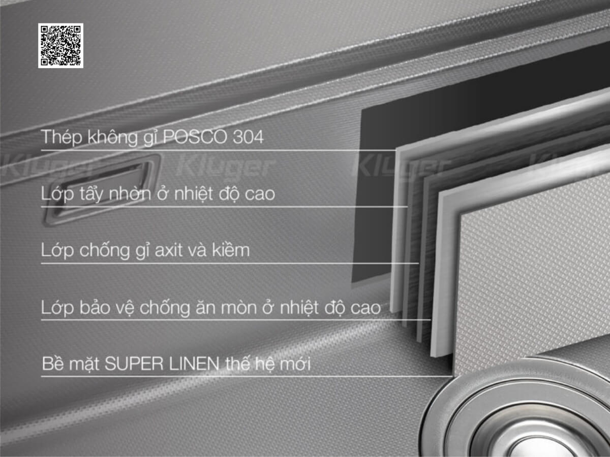 chau inox kluger kg7644fs basic 2