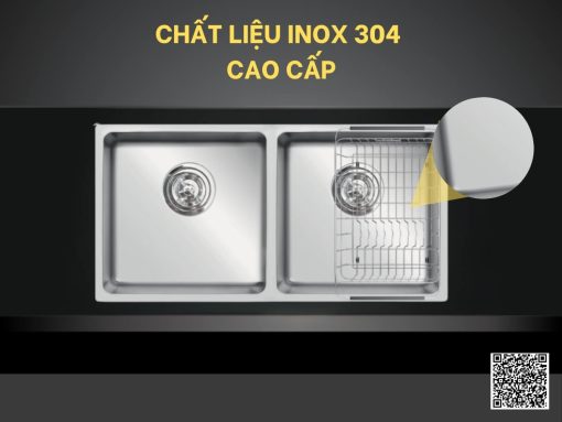 chậu inox konox turkey sink vigo 860 (5)