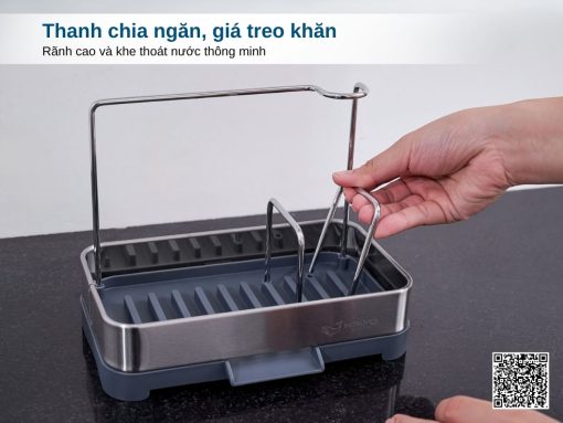 giá đựng đồ rửa chén kaiyo kdr-6087 (1)