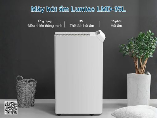 máy hút ẩm lumias lmd-35l
