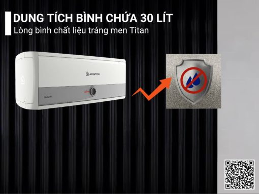 máy nước nóng ariston slim3 30r vn (3)