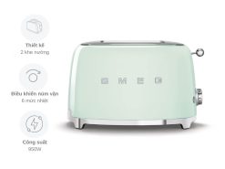 Máy nướng bánh mì Smeg TSF01PGEU