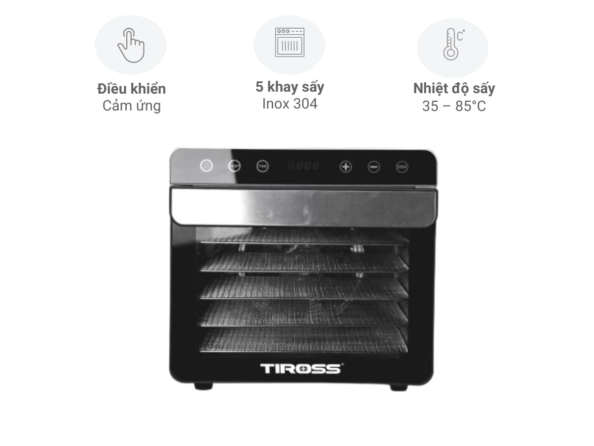 Máy sấy hoa quả Tiross TS9684