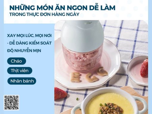 máy xay ăn dặm bear gr-b03v8 (xanh dương) (1)