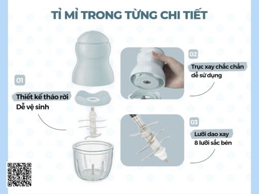 máy xay ăn dặm bear gr-b03v8 (xanh dương) (3) (1)