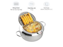 Nồi chiên gập dầu Tempura Kitchen Mate 20cm