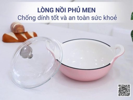 nồi gang tráng men seka skg420 (3)