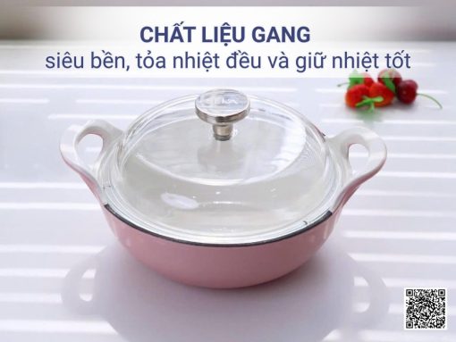 nồi gang tráng men seka skg420 (5)