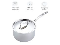 Quánh inox 5 lớp liền thân Scanpan Fusion 14cm 74231400