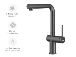 Vòi rửa Konox Stream Smart Gun Metal