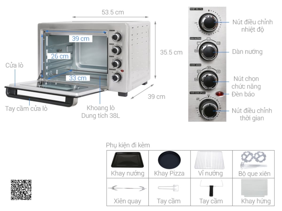 lo nuong sharp eo a384rcsv st 2