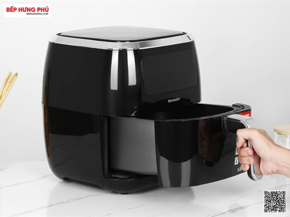 noi chien khong dau sharp kf af68epv bk 9