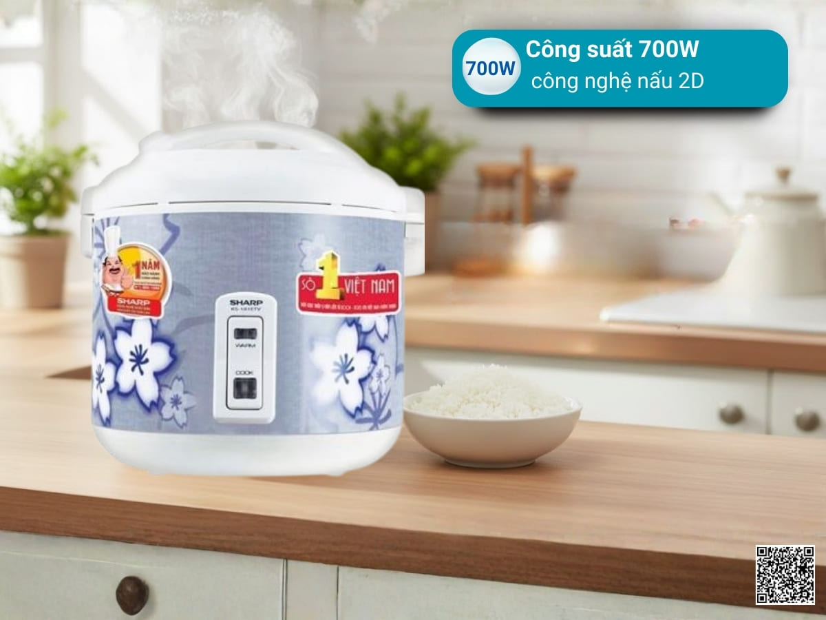 noi com dien sharp ks n181etv sl 1.8 lit 7