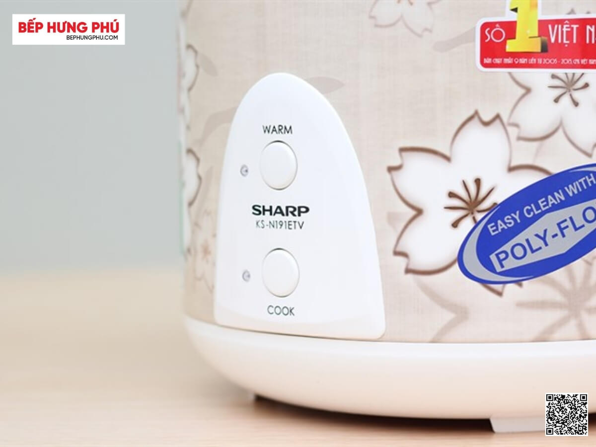 noi com dien sharp ks n191etv sb 1.8 lit 9