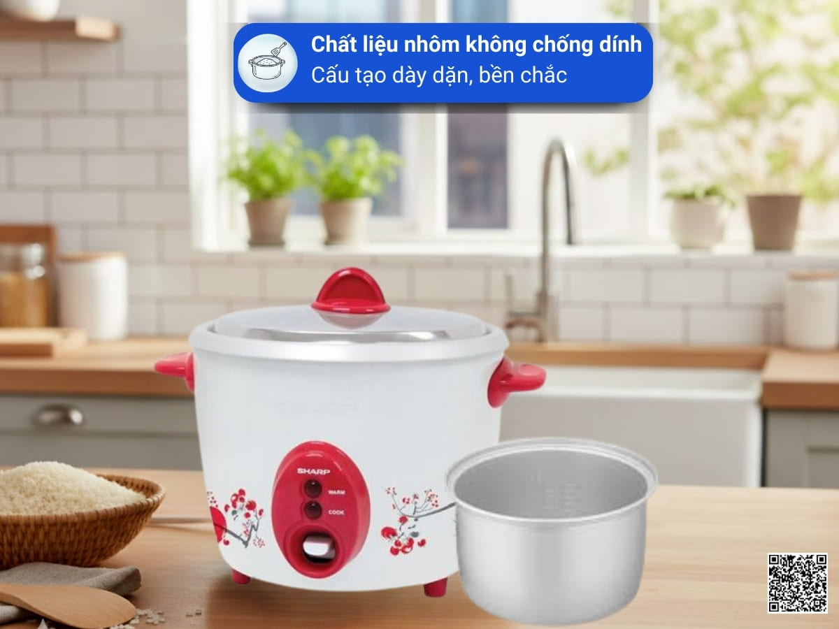 noi com dien sharp ksh d15v gr 7