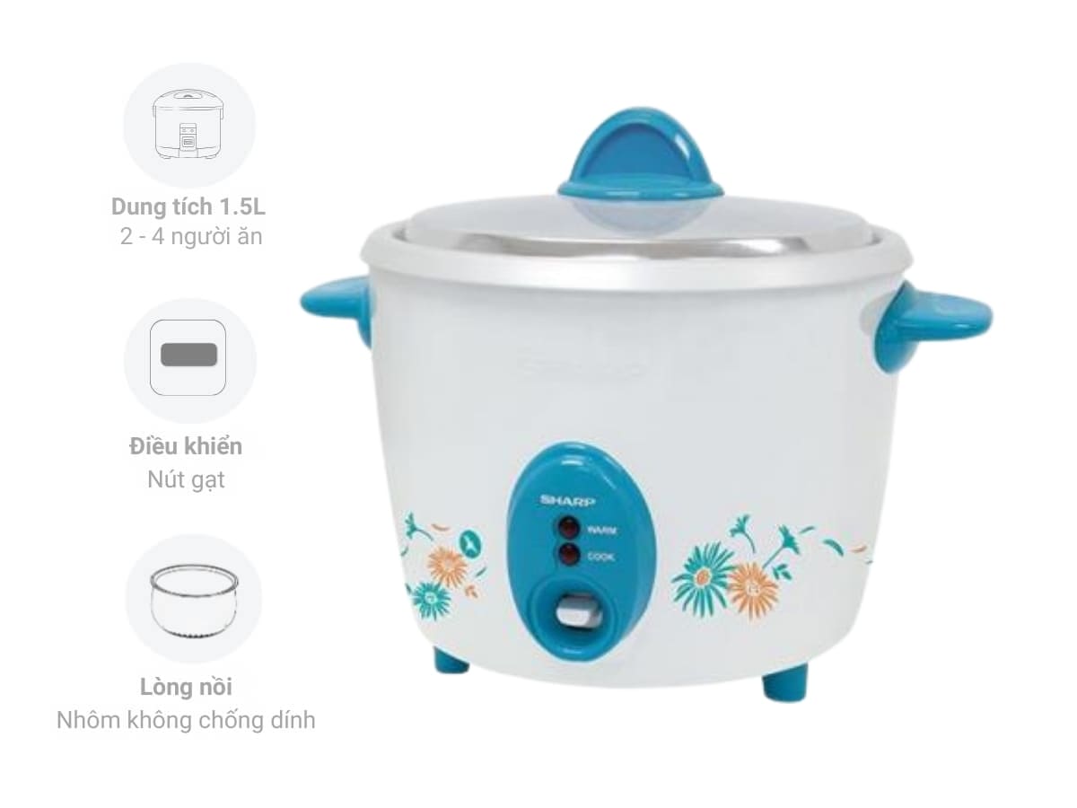 noi com dien sharp ksh d15v tq