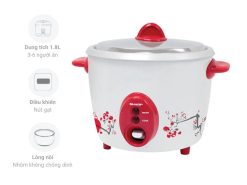 Nồi cơm điện Sharp KSH-D18V-RD 1.8 Lít