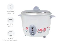Nồi cơm điện Sharp KSH-D18V-GY 1.8 Lít
