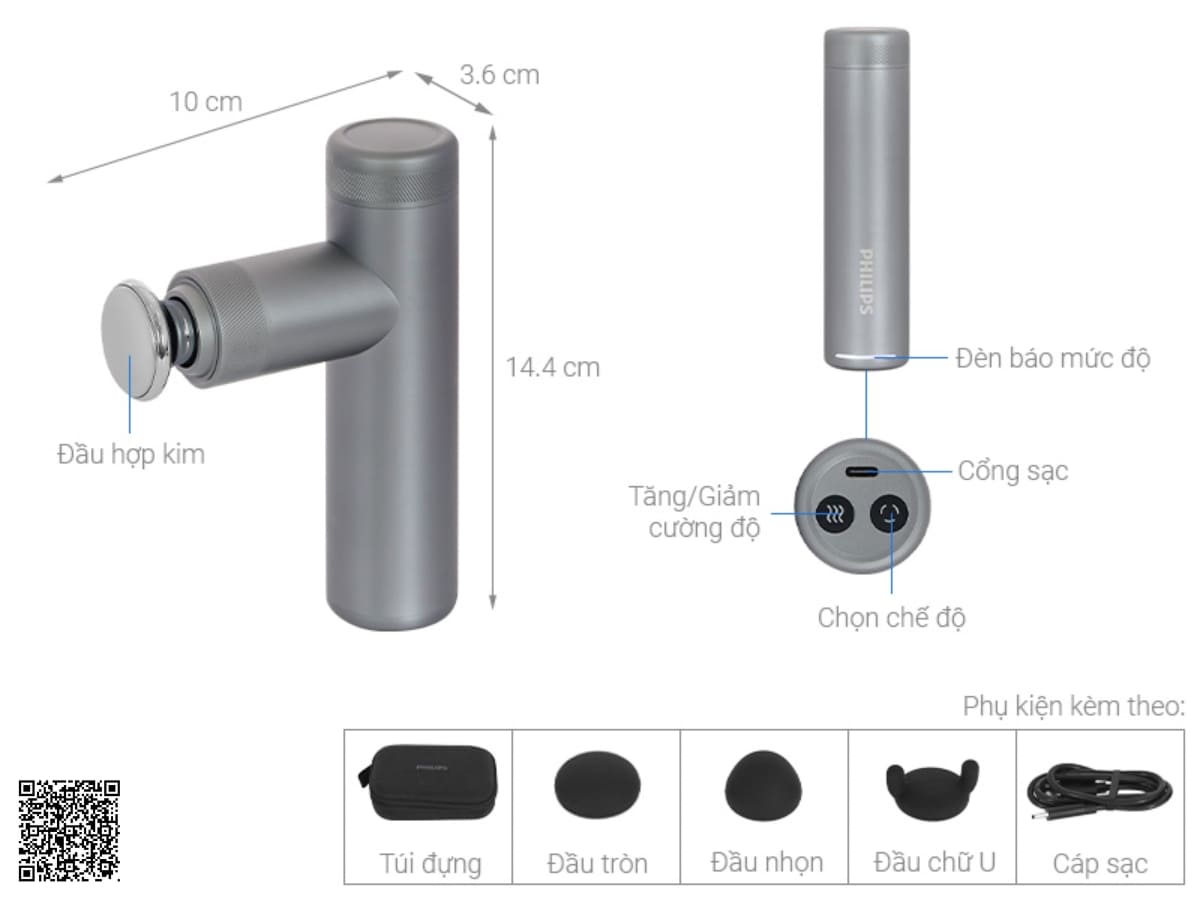 may massage cam tay philips ppm7307 2
