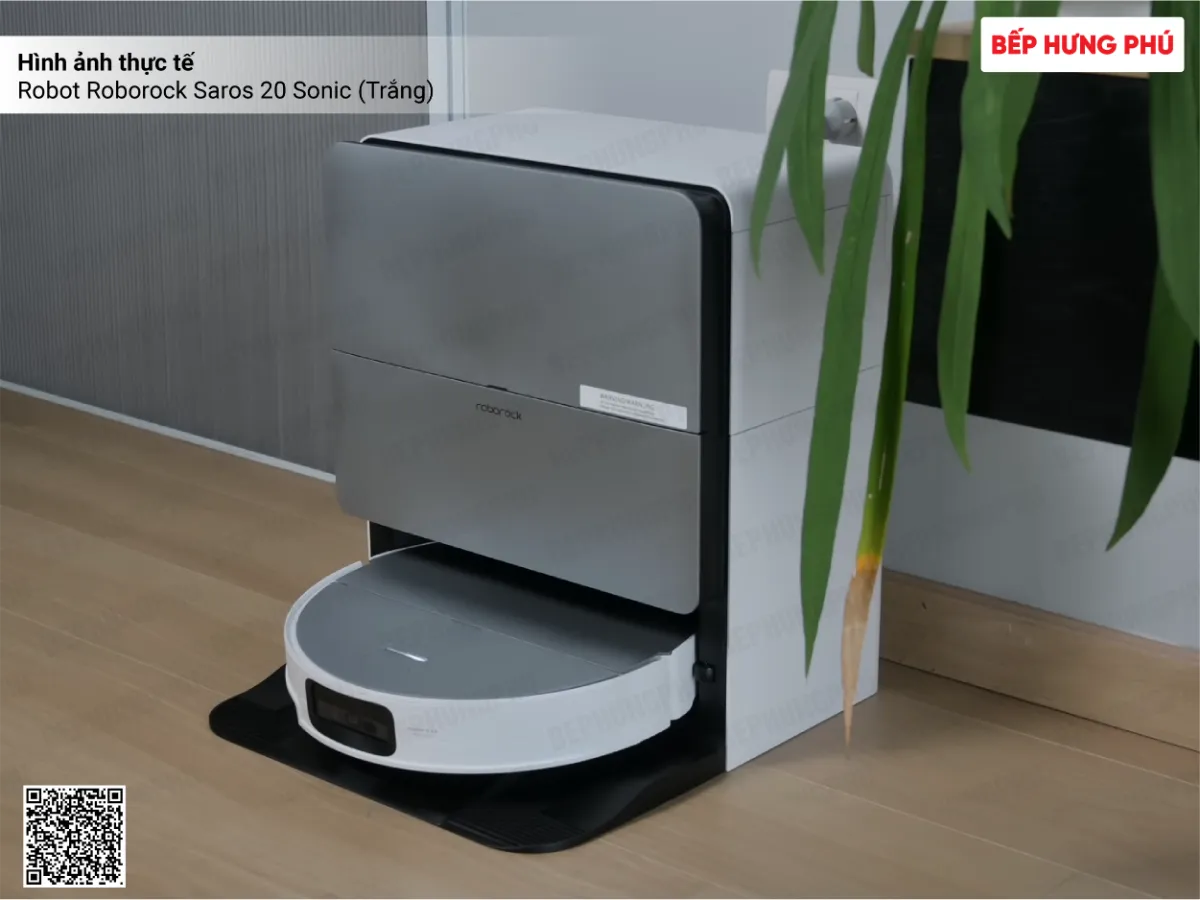 robot roborock saros 20 sonic trang 07