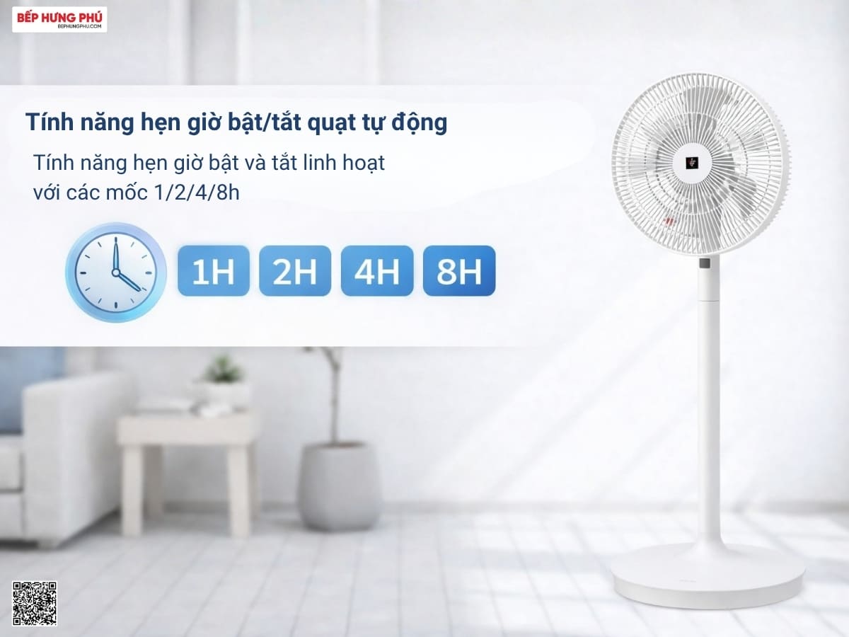quạt đứng sharp pj-s3ds-w