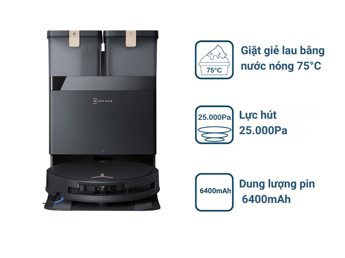 robot ecovacs deebot t50 pro omni gen3 den