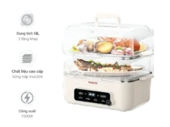 Nồi lẩu hấp điện Masuto MSSteam
