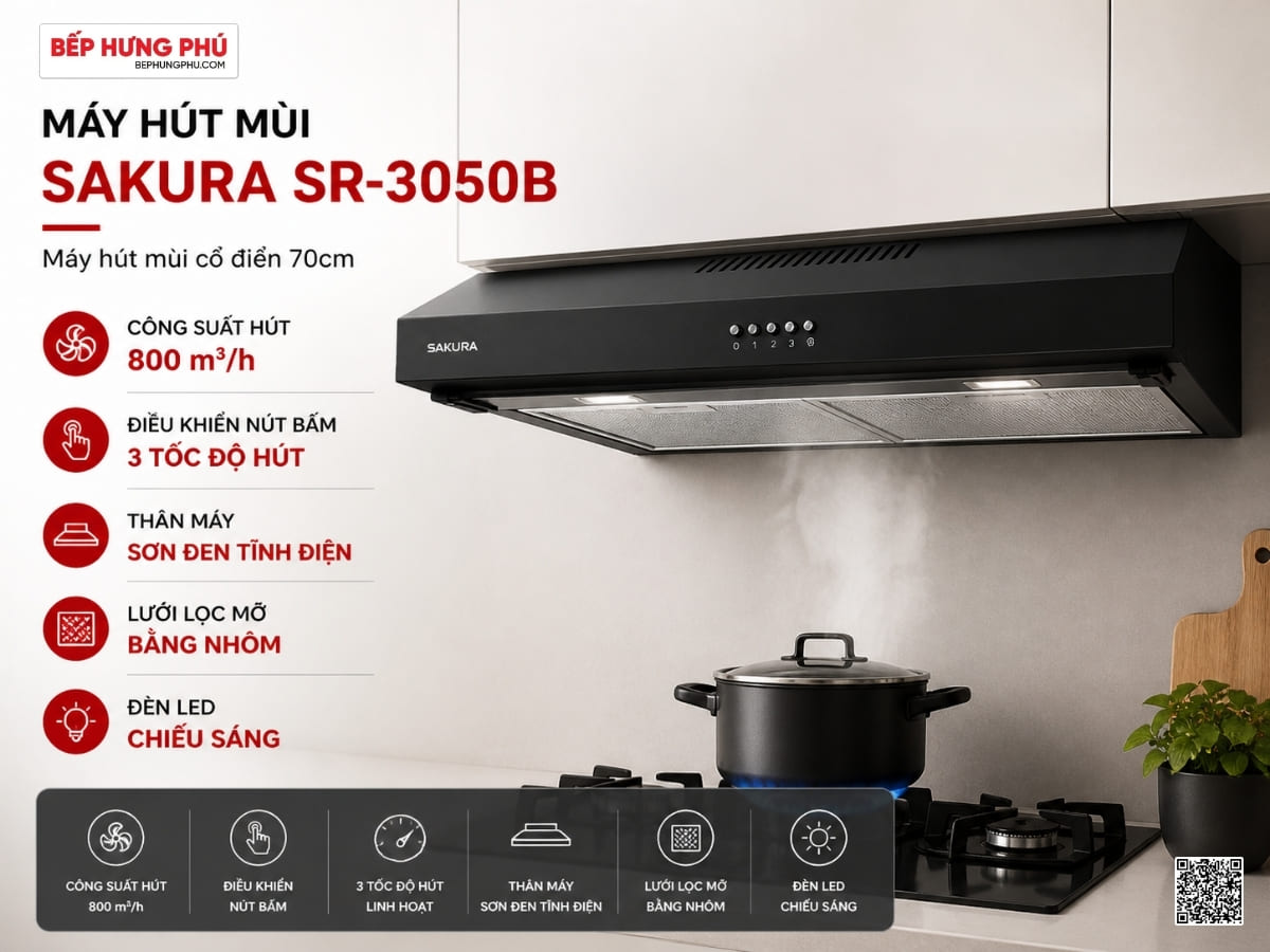 máy hút mùi sakura sr-3050b 