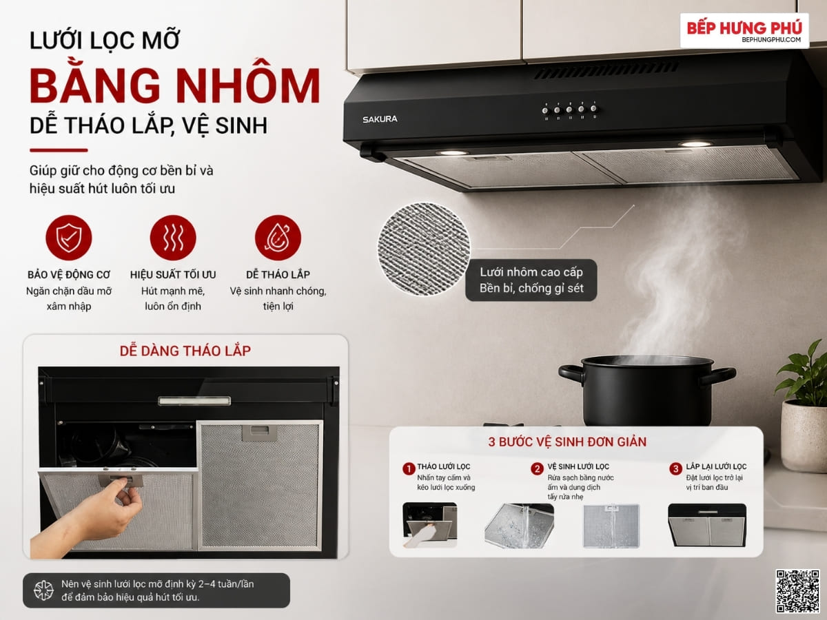 máy hút mùi sakura sr-3050b 